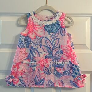 Lilly Pulitzer Infant Shift Dress with Bloomers. Size 18-24 mos.